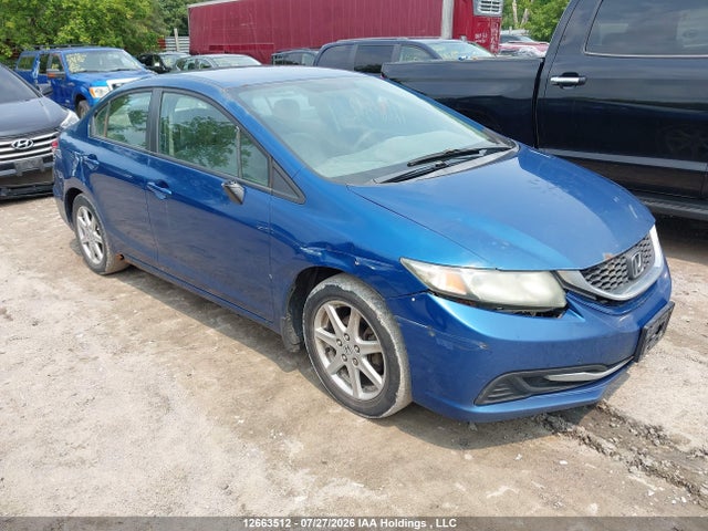 12663512 :رقم المزاد ، 2HGFB2E46DH011566 vin ، 2013 Honda Civic مزاد بيع