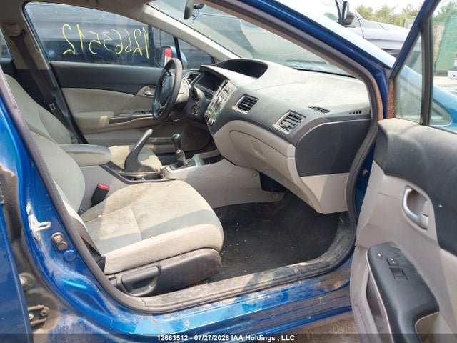 12663512 :رقم المزاد ، 2HGFB2E46DH011566 vin ، 2013 Honda Civic مزاد بيع