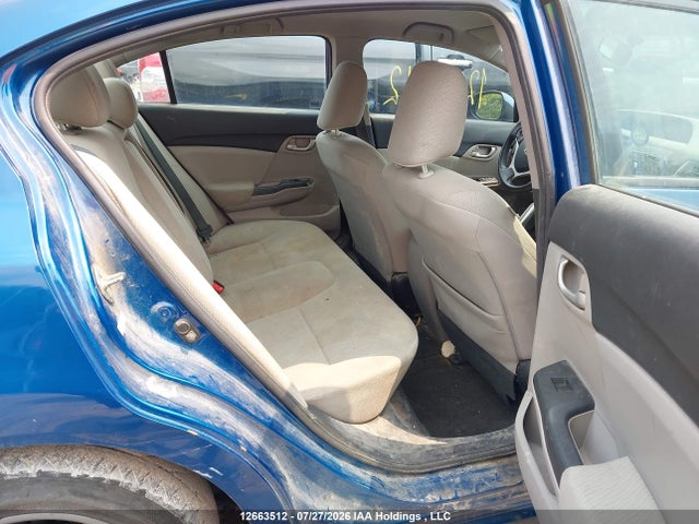 12663512 :رقم المزاد ، 2HGFB2E46DH011566 vin ، 2013 Honda Civic مزاد بيع