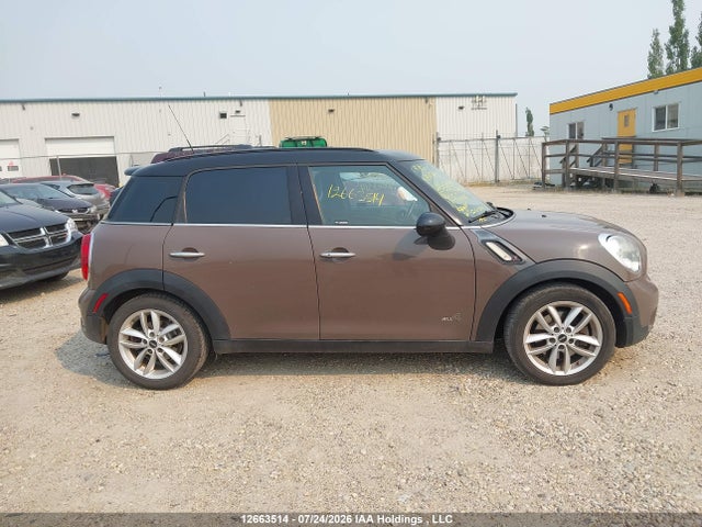 2011 Mini Cooper S Countryman მანქანა იყიდება აუქციონზე, vin: WMWZC5C53BWL54417, აუქციონის ნომერი: 12663514
