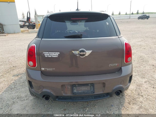 2011 Mini Cooper S Countryman მანქანა იყიდება აუქციონზე, vin: WMWZC5C53BWL54417, აუქციონის ნომერი: 12663514