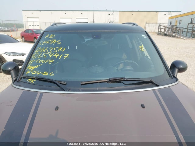 2011 Mini Cooper S Countryman მანქანა იყიდება აუქციონზე, vin: WMWZC5C53BWL54417, აუქციონის ნომერი: 12663514