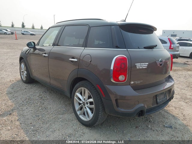 2011 Mini Cooper S Countryman მანქანა იყიდება აუქციონზე, vin: WMWZC5C53BWL54417, აუქციონის ნომერი: 12663514