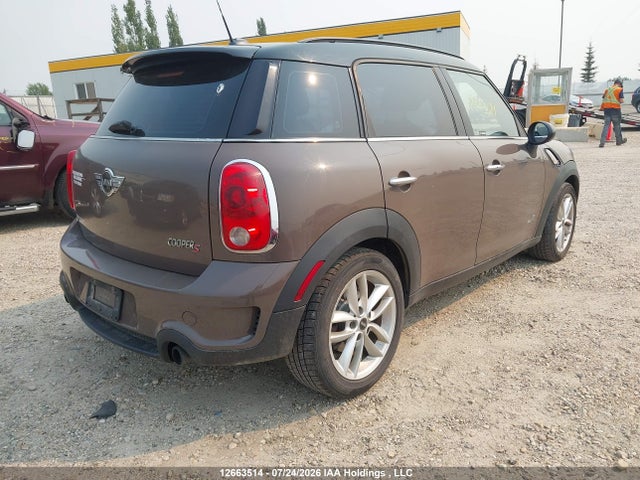 2011 Mini Cooper S Countryman მანქანა იყიდება აუქციონზე, vin: WMWZC5C53BWL54417, აუქციონის ნომერი: 12663514