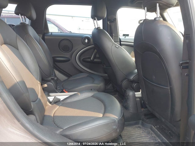 2011 Mini Cooper S Countryman მანქანა იყიდება აუქციონზე, vin: WMWZC5C53BWL54417, აუქციონის ნომერი: 12663514