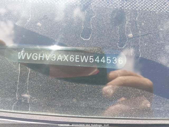 WVGHV3AX6EW544536 Volkswagen Tiguan Comfortline/trendline