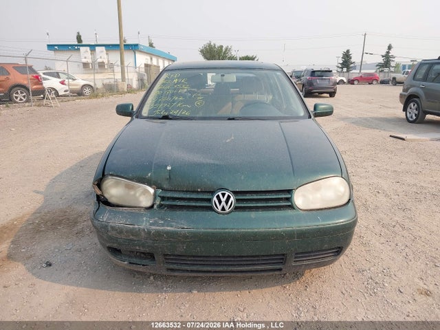 2000 Volkswagen Golf Gls მანქანა იყიდება აუქციონზე, vin: WVWGA21J8YW220722, აუქციონის ნომერი: 12663532