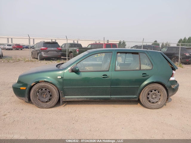 2000 Volkswagen Golf Gls მანქანა იყიდება აუქციონზე, vin: WVWGA21J8YW220722, აუქციონის ნომერი: 12663532