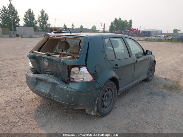 2000 Volkswagen Golf Gls მანქანა იყიდება აუქციონზე, vin: WVWGA21J8YW220722, აუქციონის ნომერი: 12663532