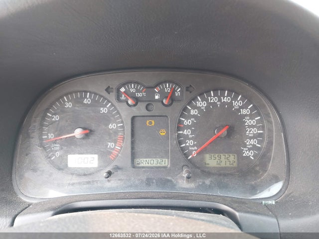 12663532 :رقم المزاد ، WVWGA21J8YW220722 vin ، 2000 Volkswagen Golf Gls مزاد بيع