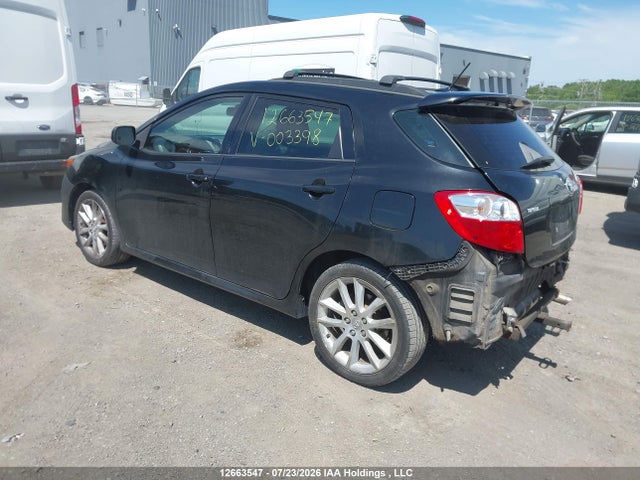 Aukcja sprzedaży 2009 Toyota Matrix Xrs, vin: 2T1GE40E59C003398, numer aukcji: 12663547