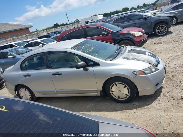 2009 Honda Civic Dx-g მანქანა იყიდება აუქციონზე, vin: 2HGFA16469H105613, აუქციონის ნომერი: 12663550
