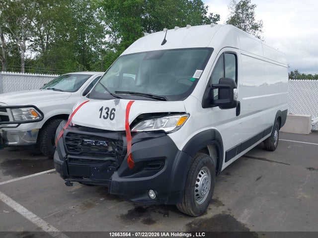 Продаж на аукціоні авто 2025 Ram Promaster 3500 High Roof, vin: 3C6MRVJGXSE555507, номер лоту: 12663564