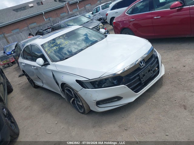 2020 Honda Accord Sport 1.5t მანქანა იყიდება აუქციონზე, vin: 1HGCV1F38LA805119, აუქციონის ნომერი: 12663582