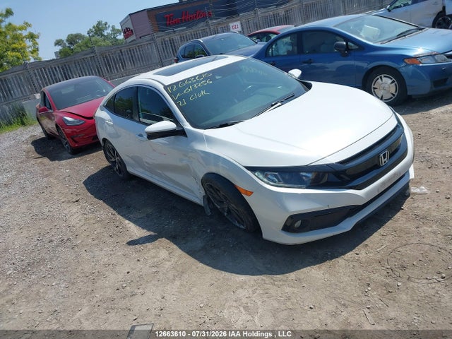 2021 Honda Civic Sport მანქანა იყიდება აუქციონზე, vin: 2HGFC2F83MH013256, აუქციონის ნომერი: 12663610