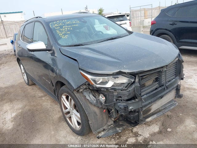 12663622 :رقم المزاد ، 2GNAXYEX3L6216853 vin ، 2020 Chevrolet Equinox Premier مزاد بيع
