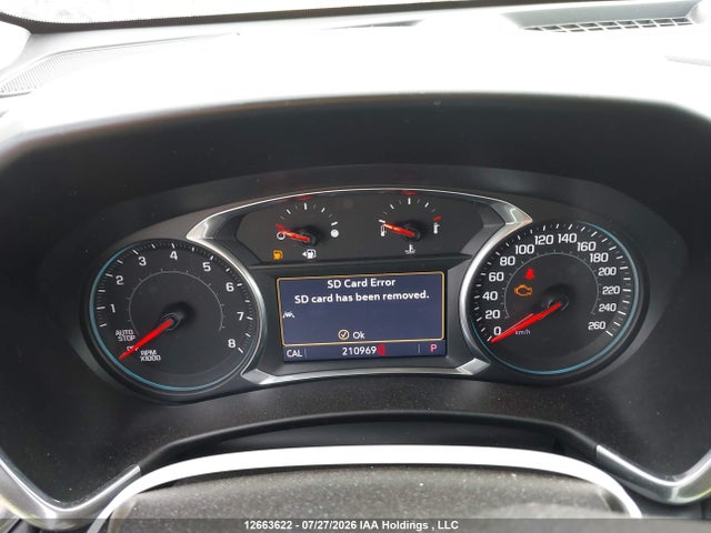 12663622 :رقم المزاد ، 2GNAXYEX3L6216853 vin ، 2020 Chevrolet Equinox Premier مزاد بيع