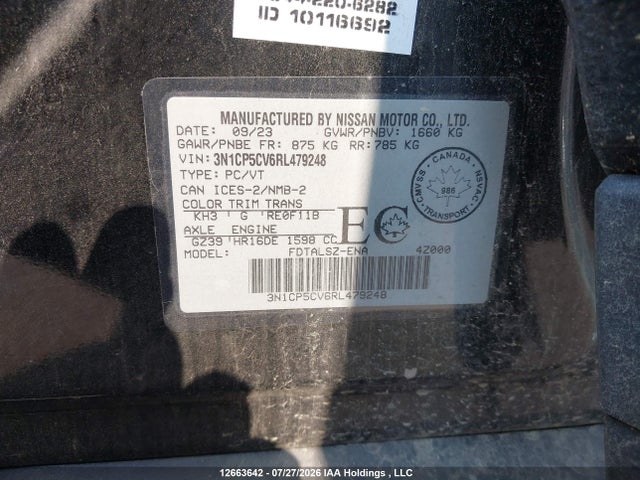 Nissan KICKS SV 2024 3N1CP5CV6RL479248 Image 18