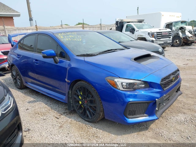 Продажа на аукционе авто 2018 Subaru Wrx Sti Sport, vin: JF1VA2P65J9833837, номер лота: 12663643