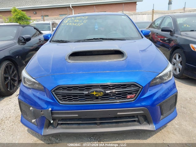 2018 Subaru Wrx Sti Sport მანქანა იყიდება აუქციონზე, vin: JF1VA2P65J9833837, აუქციონის ნომერი: 12663643