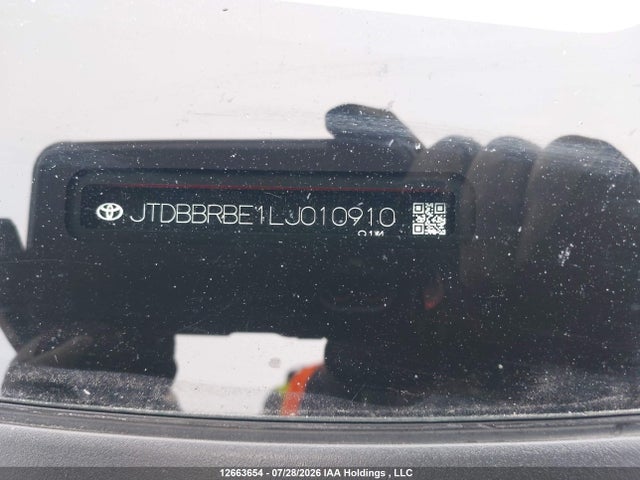 JTDBBRBE1LJ010910 Toyota Corolla Hybrid