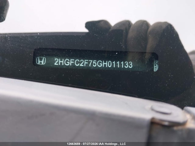 Aukcja sprzedaży 2016 Honda Civic Ex, vin: 2HGFC2F75GH011133, numer aukcji: 12663659