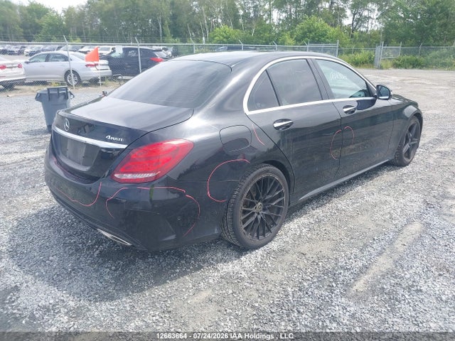 2015 Mercedes-benz C 400 4matic მანქანა იყიდება აუქციონზე, vin: 55SWF6GB0FU053096, აუქციონის ნომერი: 12663664