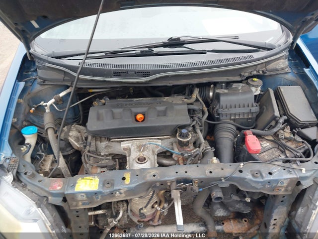 2012 Honda Civic Lx მანქანა იყიდება აუქციონზე, vin: 2HGFB2F44CH016763, აუქციონის ნომერი: 12663687