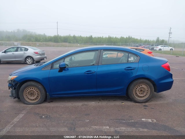 2012 Honda Civic Lx მანქანა იყიდება აუქციონზე, vin: 2HGFB2F44CH016763, აუქციონის ნომერი: 12663687