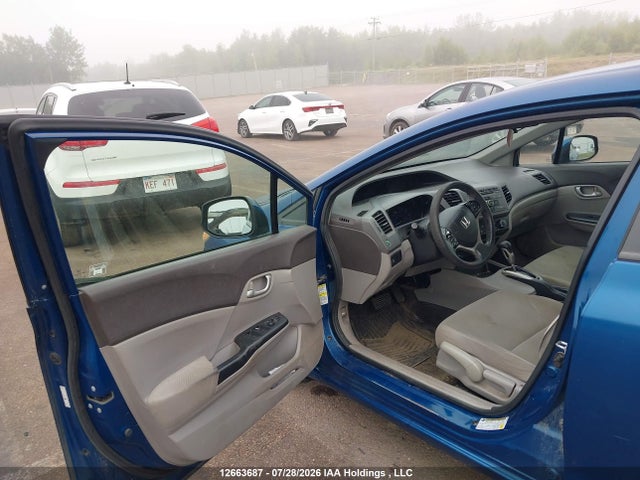 2012 Honda Civic Lx მანქანა იყიდება აუქციონზე, vin: 2HGFB2F44CH016763, აუქციონის ნომერი: 12663687