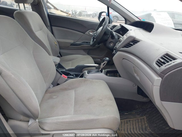 2012 Honda Civic Lx მანქანა იყიდება აუქციონზე, vin: 2HGFB2F44CH016763, აუქციონის ნომერი: 12663687