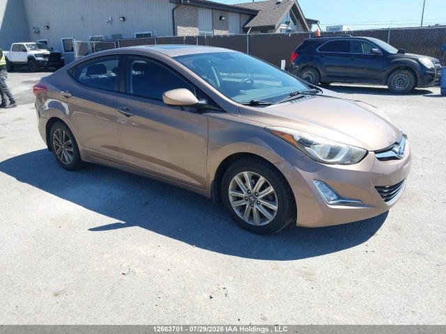 12663701 :رقم المزاد ، KMHDH4AE6GU617915 vin ، 2016 Hyundai Elantra Se/sport/limited مزاد بيع
