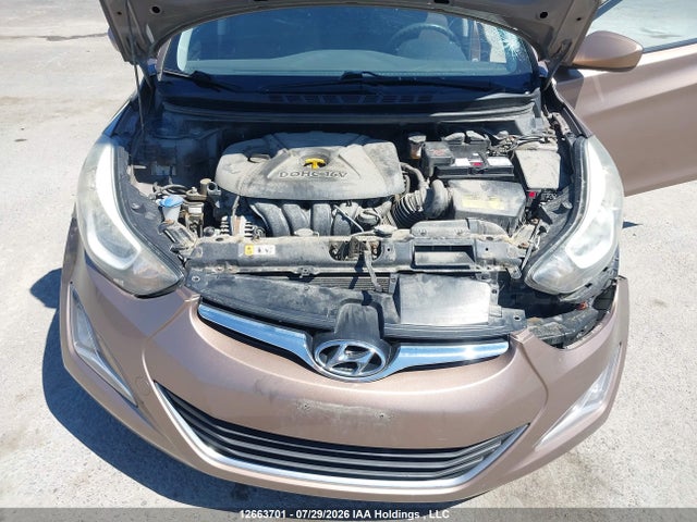 12663701 :رقم المزاد ، KMHDH4AE6GU617915 vin ، 2016 Hyundai Elantra Se/sport/limited مزاد بيع