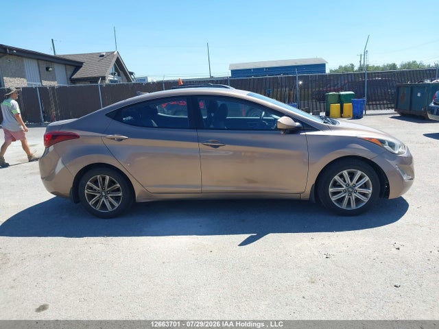 12663701 :رقم المزاد ، KMHDH4AE6GU617915 vin ، 2016 Hyundai Elantra Se/sport/limited مزاد بيع
