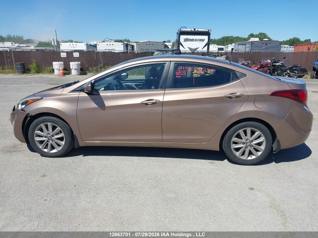 12663701 :رقم المزاد ، KMHDH4AE6GU617915 vin ، 2016 Hyundai Elantra Se/sport/limited مزاد بيع