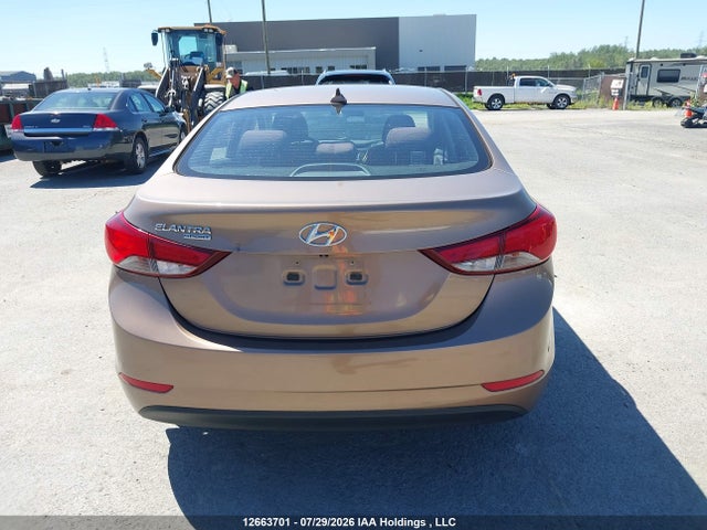 12663701 :رقم المزاد ، KMHDH4AE6GU617915 vin ، 2016 Hyundai Elantra Se/sport/limited مزاد بيع