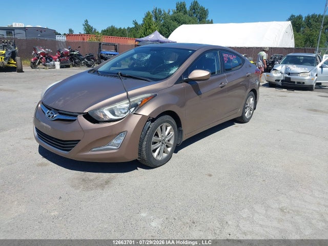12663701 :رقم المزاد ، KMHDH4AE6GU617915 vin ، 2016 Hyundai Elantra Se/sport/limited مزاد بيع