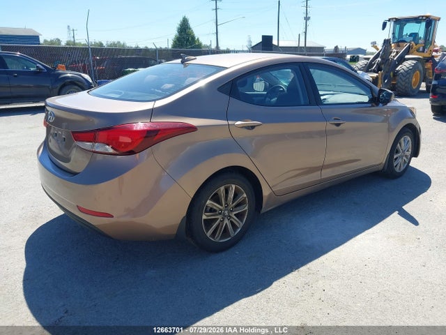 12663701 :رقم المزاد ، KMHDH4AE6GU617915 vin ، 2016 Hyundai Elantra Se/sport/limited مزاد بيع