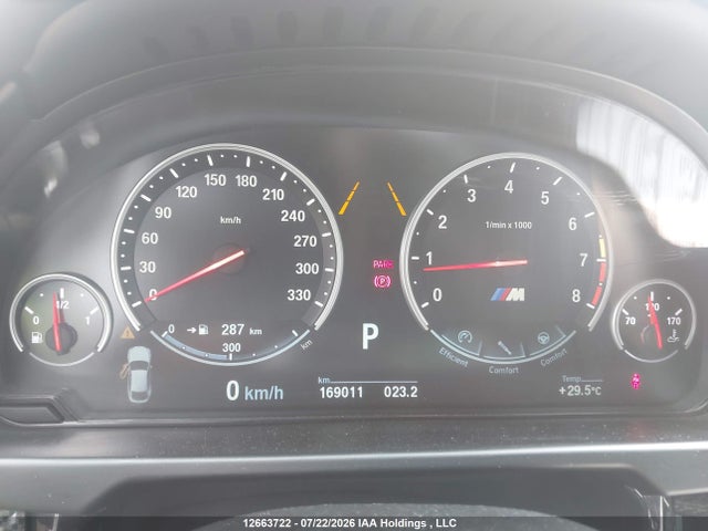 12663722 :رقم المزاد ، 5YMKW8C36H0U71813 vin ، 2017 Bmw X6 M مزاد بيع