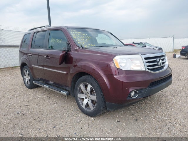 12663751 :رقم المزاد ، 5FNYF4H97CB506488 vin ، 2012 Honda Pilot Touring مزاد بيع