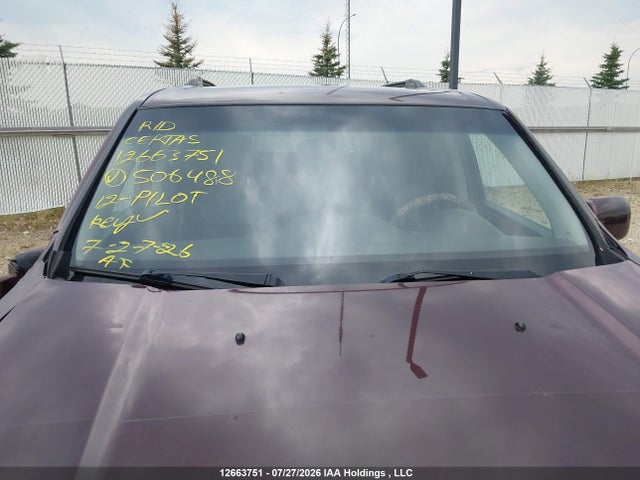 Aukcja sprzedaży 2012 Honda Pilot Touring, vin: 5FNYF4H97CB506488, numer aukcji: 12663751