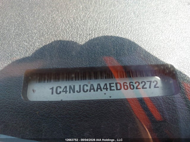 Jeep Compass Sport 2014 1C4NJCAA4ED662272 Image 9