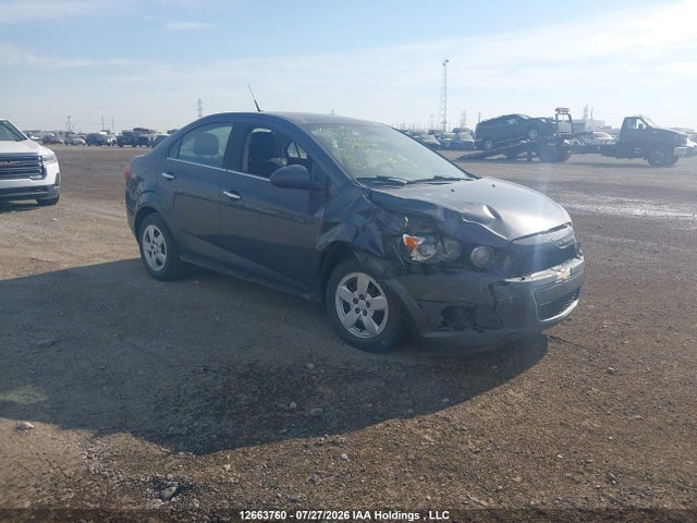 2013 Chevrolet Sonic Lt მანქანა იყიდება აუქციონზე, vin: 1G1JC5EH0D4239451, აუქციონის ნომერი: 12663760