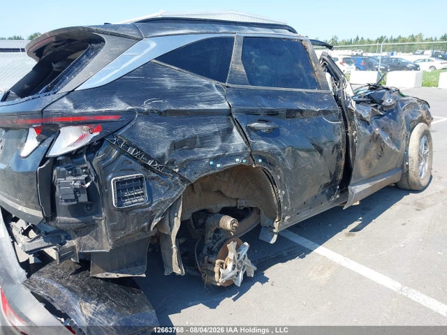 12663768 :رقم المزاد ، KM8JB3AE5NU019214 vin ، 2022 Hyundai Tucson Preferred Fwd مزاد بيع