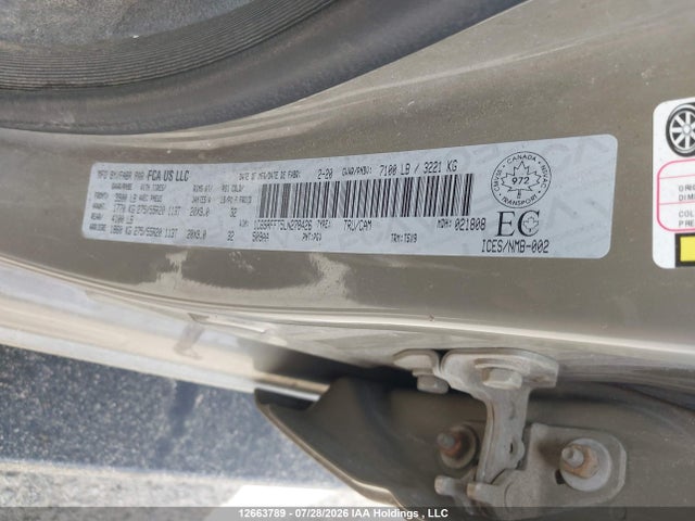 Aukcja sprzedaży 2020 Ram 1500 Big Horn/lone Star, vin: 1C6SRFFT5LN278426, numer aukcji: 12663789
