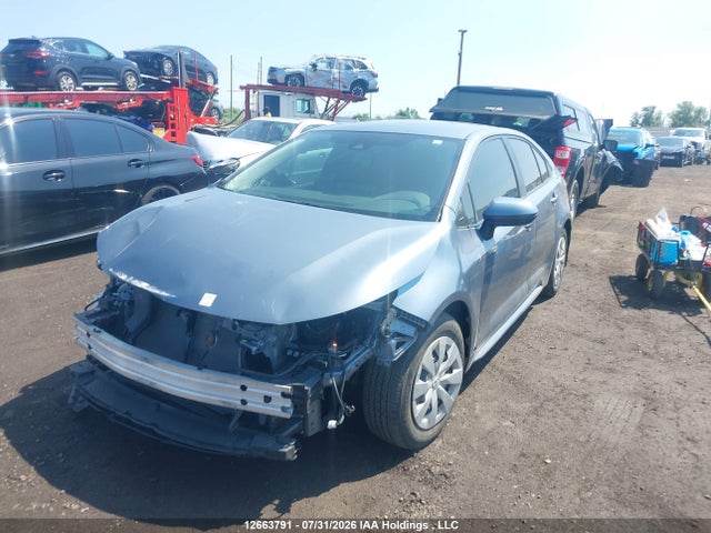 12663791 :رقم المزاد ، 5YFBPMBEXNP305426 vin ، 2022 Toyota Corolla Le/xle مزاد بيع