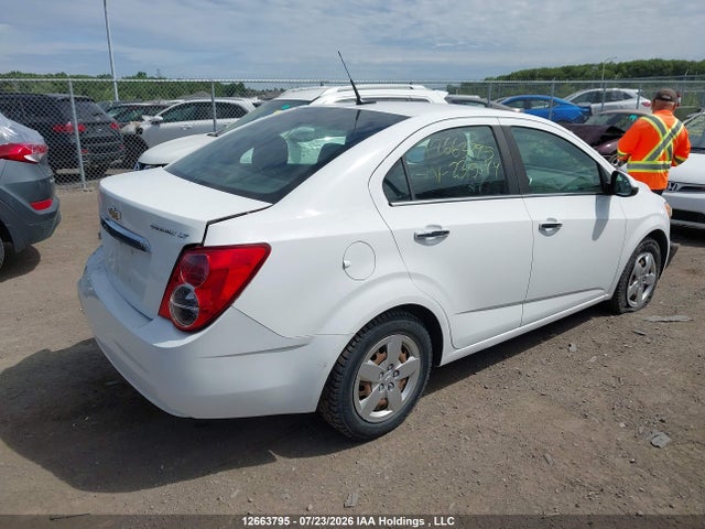 Продаж на аукціоні авто 2014 Chevrolet Sonic Lt, vin: 1G1JC5EH2E4235144, номер лоту: 12663795