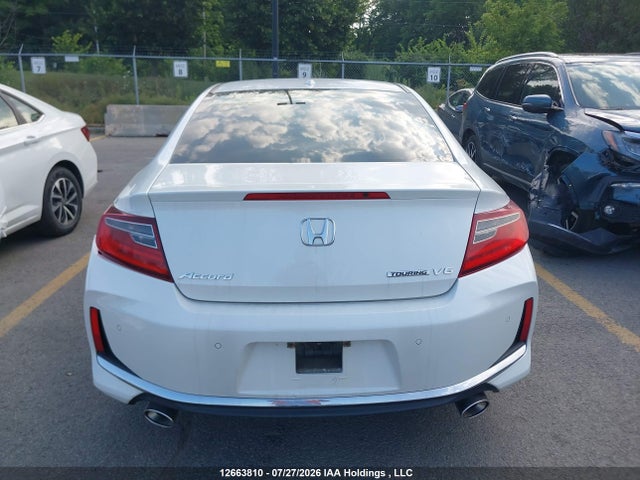 2016 Honda Accord Touring მანქანა იყიდება აუქციონზე, vin: 1HGCT2A92GA800379, აუქციონის ნომერი: 12663810