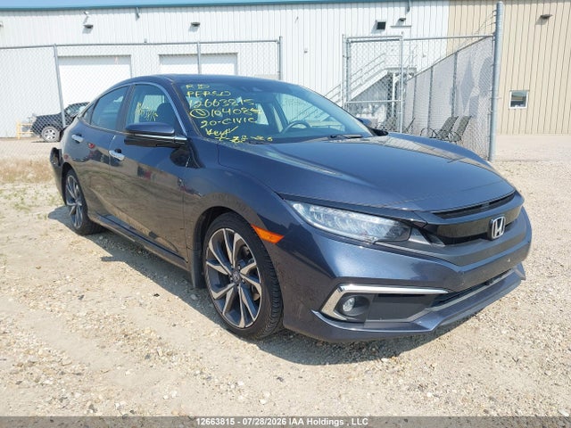 Продаж на аукціоні авто 2020 Honda Civic Touring, vin: 2HGFC1F9XLH104087, номер лоту: 12663815