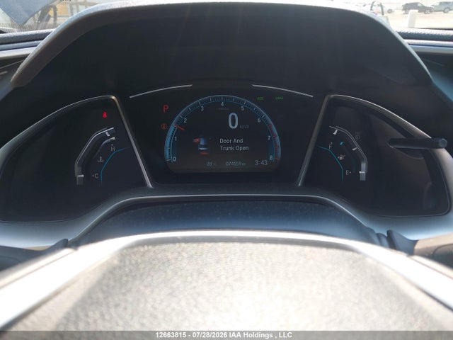 Продажа на аукционе авто 2020 Honda Civic Touring, vin: 2HGFC1F9XLH104087, номер лота: 12663815